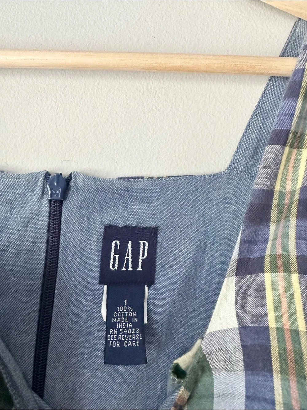 GAP Plaid Mini Dress